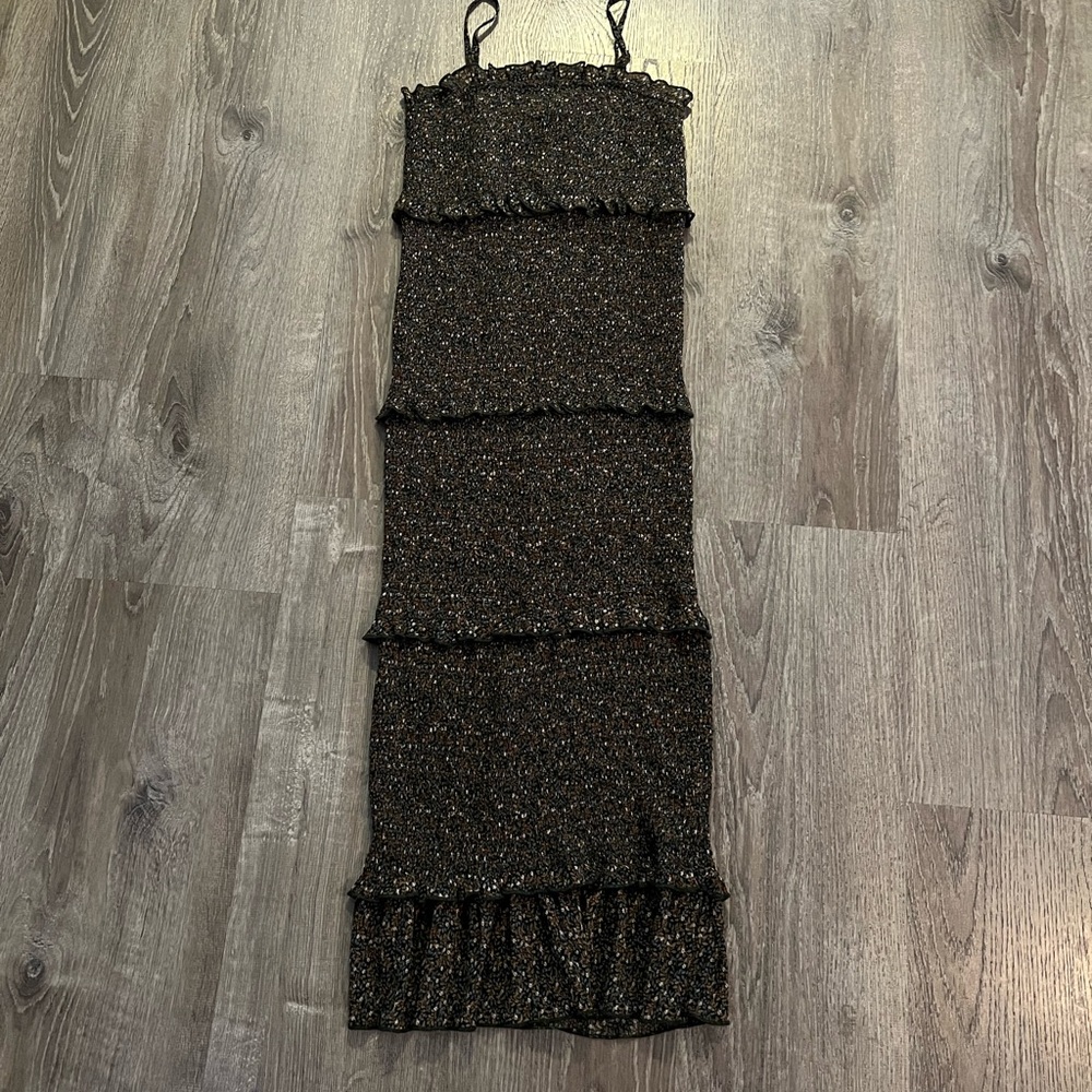 Revolve X Mable ESME SMOCKING DETAILED LONG DRESS - Picture 2 of 10